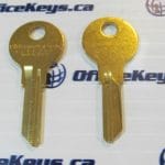 CompX Chicago Lock DK-101H Key Blank