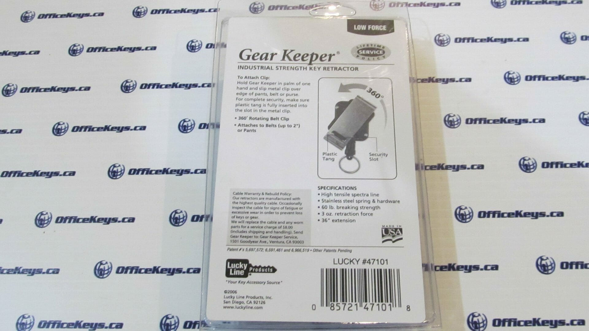 Details about   Lucky Line Gear Keeper,471-LOW,472-MED,473-HIGH,474-ULTRA,475-PHONE-1/EA.NEW 