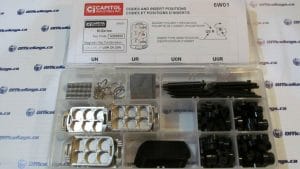 Capitol Magnetic Padlock Re-Keying Kit KT6W01-10